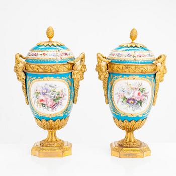 Urnor, ett par, Frankrike sekelskiftet 1900.