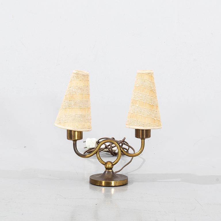 TABLE LAMP, mid 20th century.