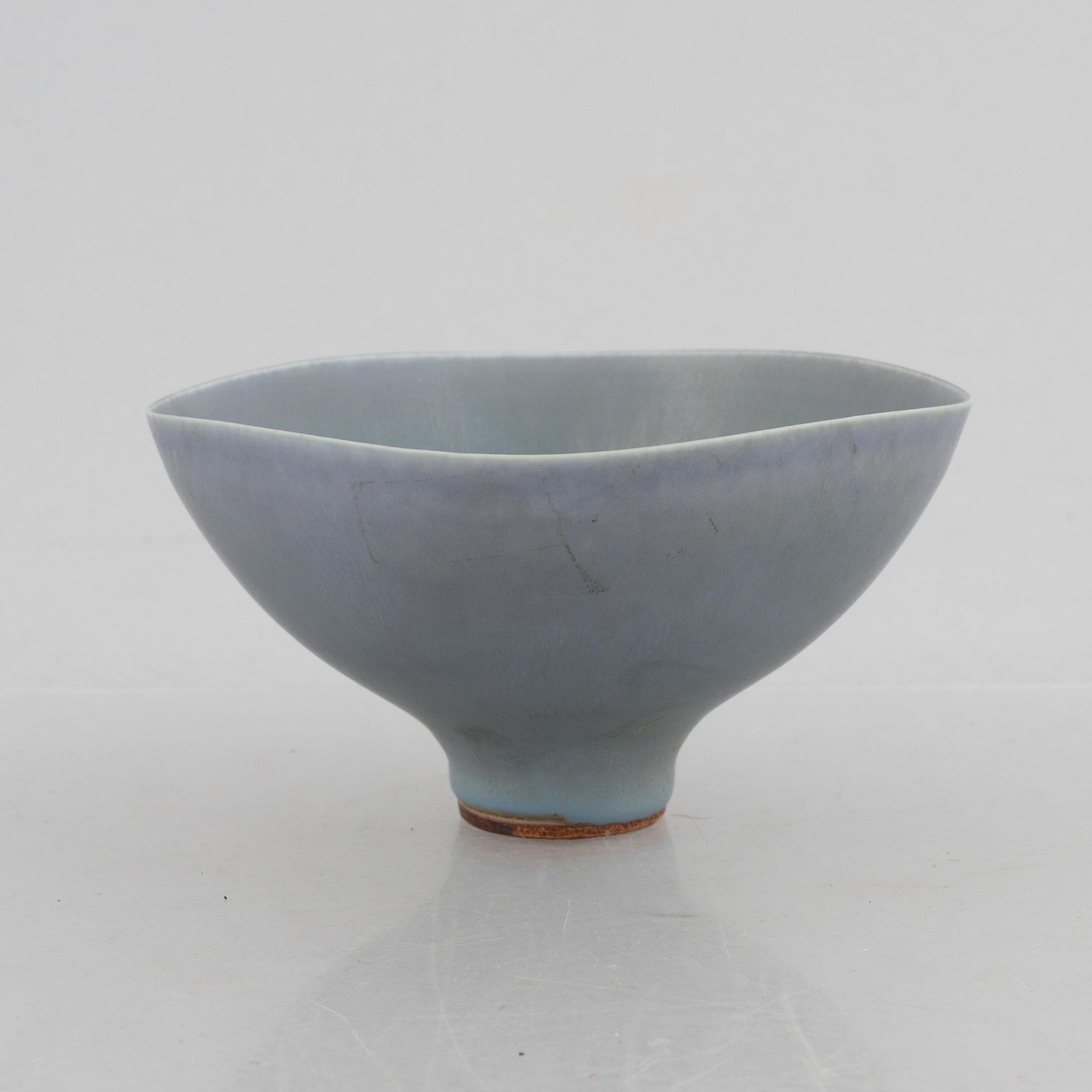 Berndt Friberg, skål, stengods. Gustavsbergs Studio.