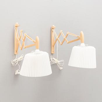 Le Klint, Saxlampor/vägglampor, "224-6/17", ett par.