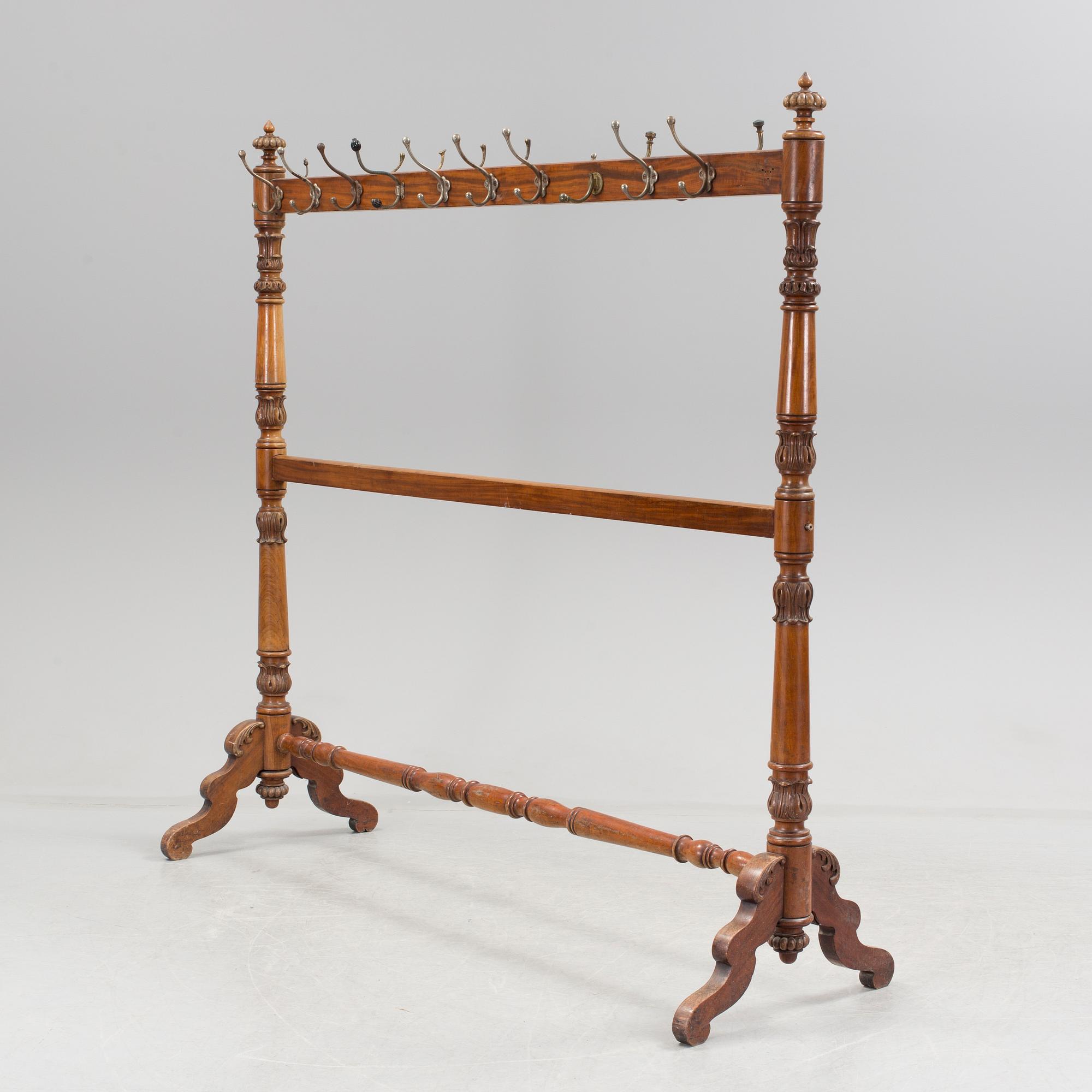 A 19th century coat hanger.