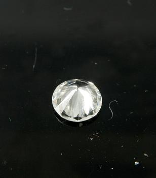 BRILJANTSLIPAD DIAMANT, 0,71 ct. Oinfattad.