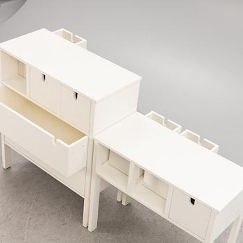 Sara Szyber, sideboard and chest of drawers, "Wing", Design House Stockholm.