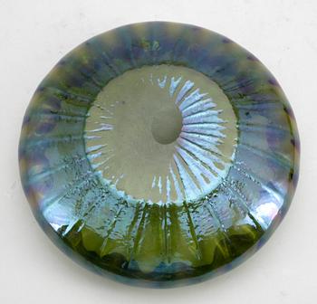 SKÅL, glas, Loetz-typ, 1900-talets början.
