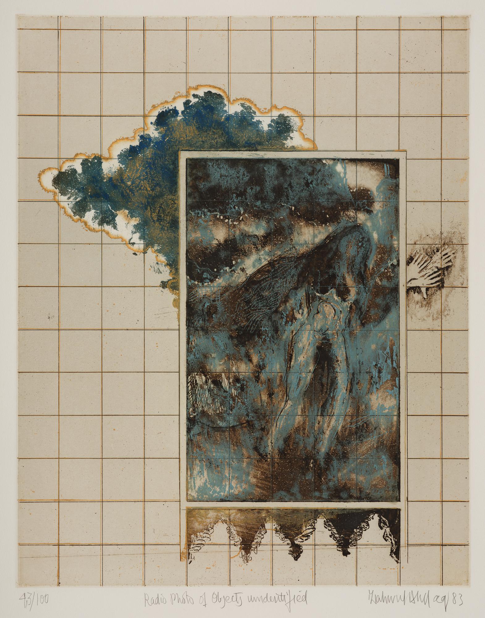 Zahoor ul Akhlaq, "Radio Photo of Objects Unidentified" from: "Hommage aux Prix Nobel" (Nobel Prize folder).