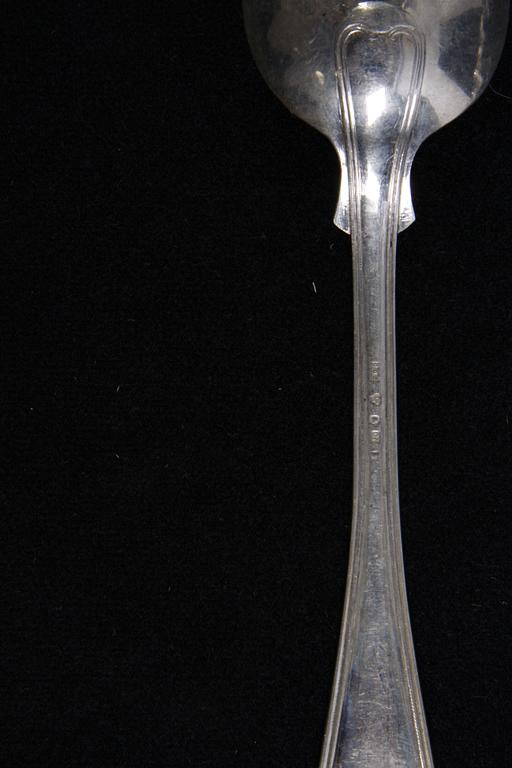 MATSKEDAR, 12 st, silver. Snarlik modell.