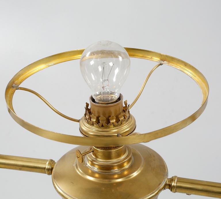 A ceiling lamp from the fourth quarter of the 20th century.