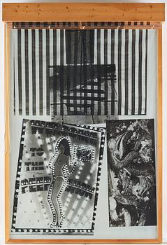 Robert Rauschenberg, "Sling-Shots lit #8, Black State".