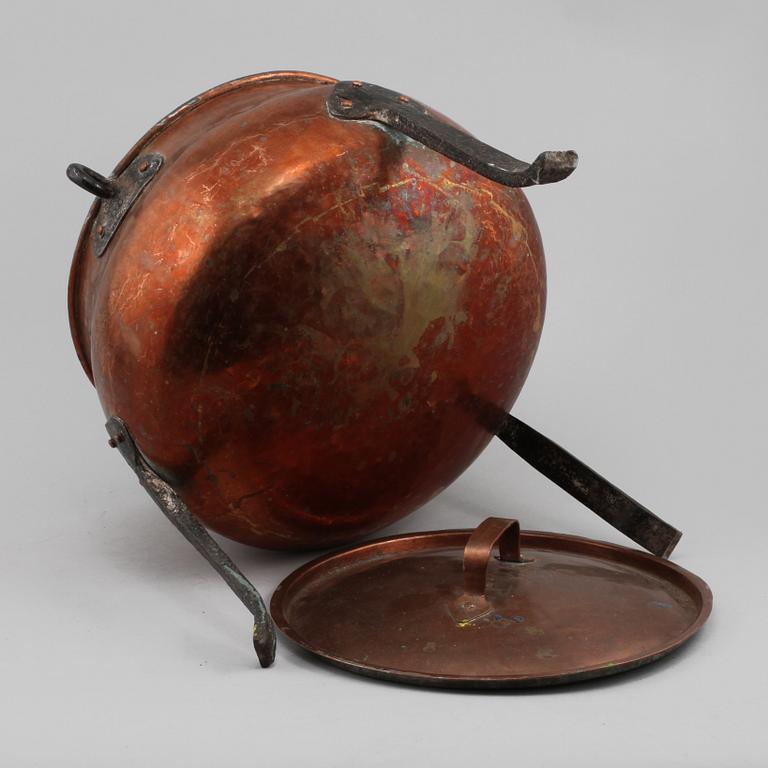 GRYTA, koppar, 1800-tal.