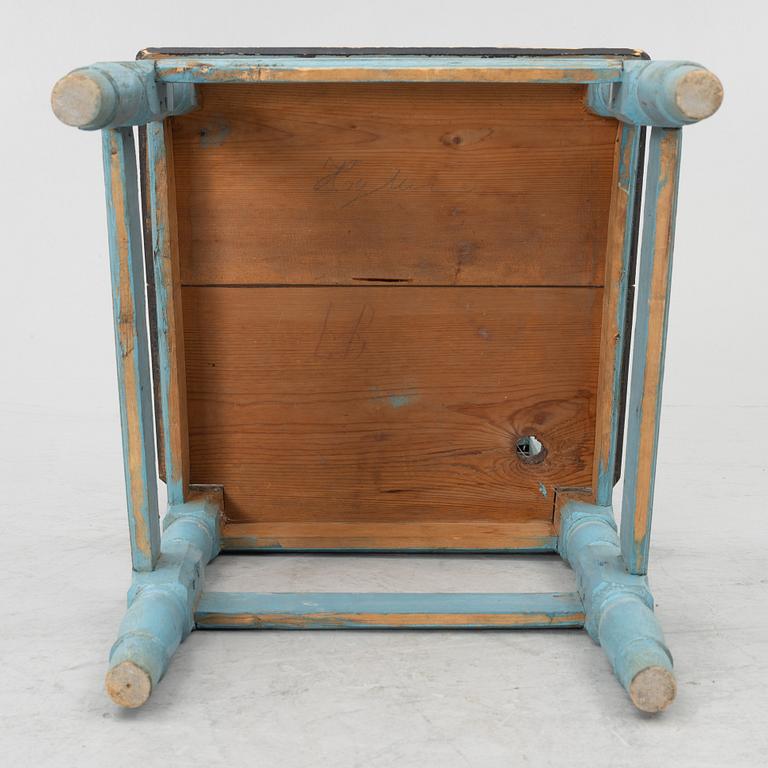 A pair of chairs, 19th Century.