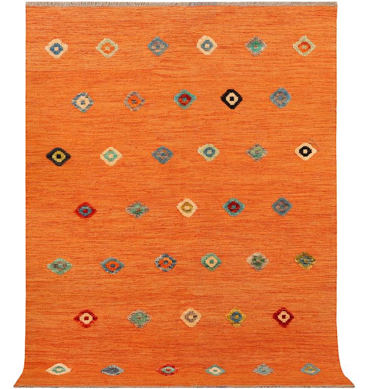 An Afghan Kelim rug, c. 173 x 127 cm.