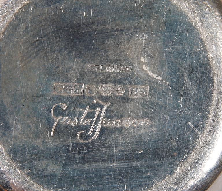 PARTI SILVER, 5 delar, bl a GAB, CG Hallberg, 1957-59.