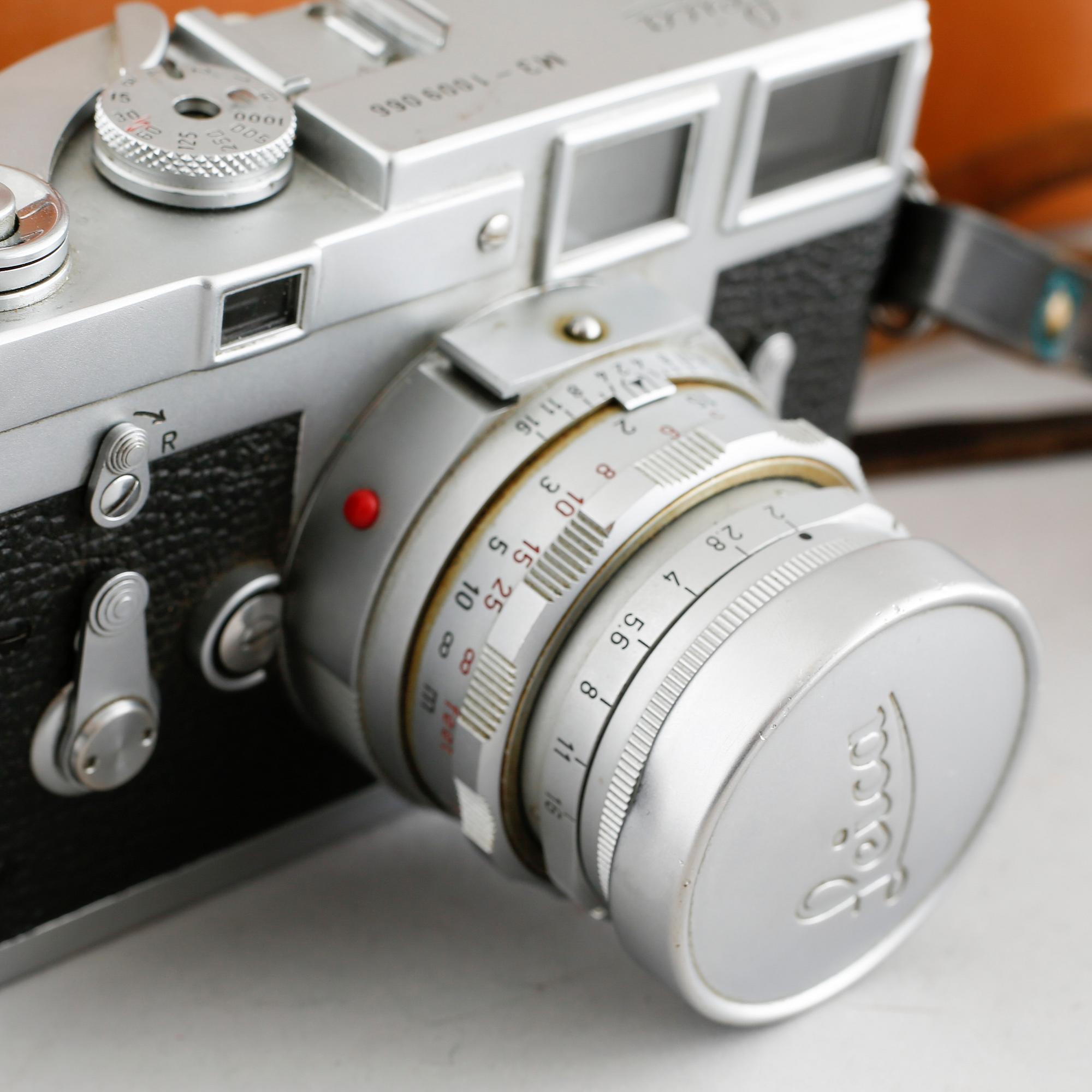 A camera, Leica M3-1009066, by Ernst Leitz, Wetzlar, Germany, 1950