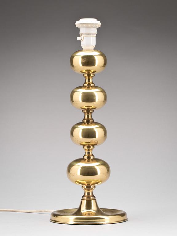 BORDSLAMPA, mässing, NAFA.