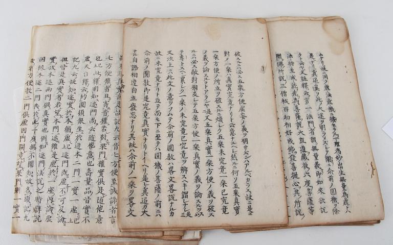 DIV SKRIFTER OCH SCROLL, Japan.