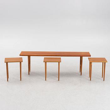 Kurt Østervig, nesting tables, 4 pieces, Jason, Denmark, 1950s/60s.