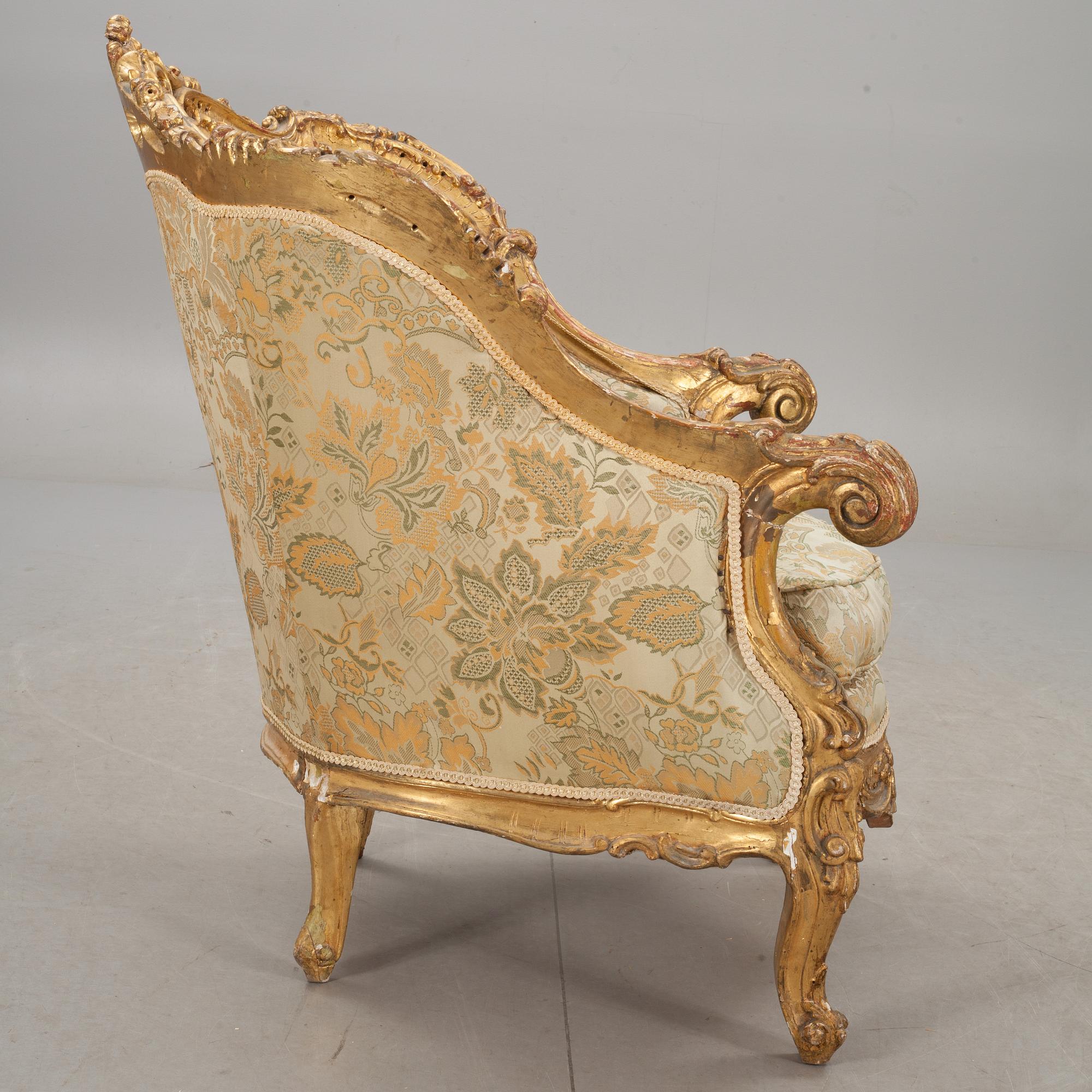 BERGERE, rokokostil, 1900-talets första hälft.