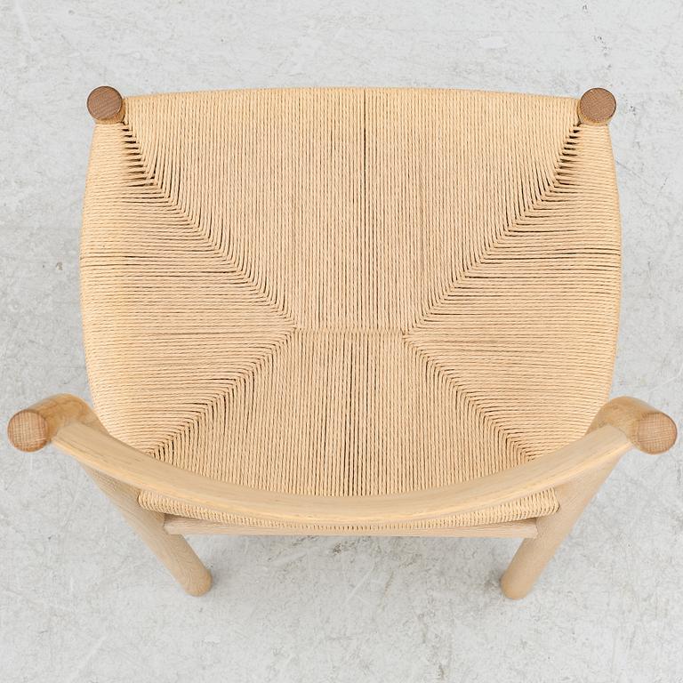 Børge Mogensen, a set of four model "BM1" chairs, C.M. Madsens Fabrikker, Denmark, second half of the 20th century.