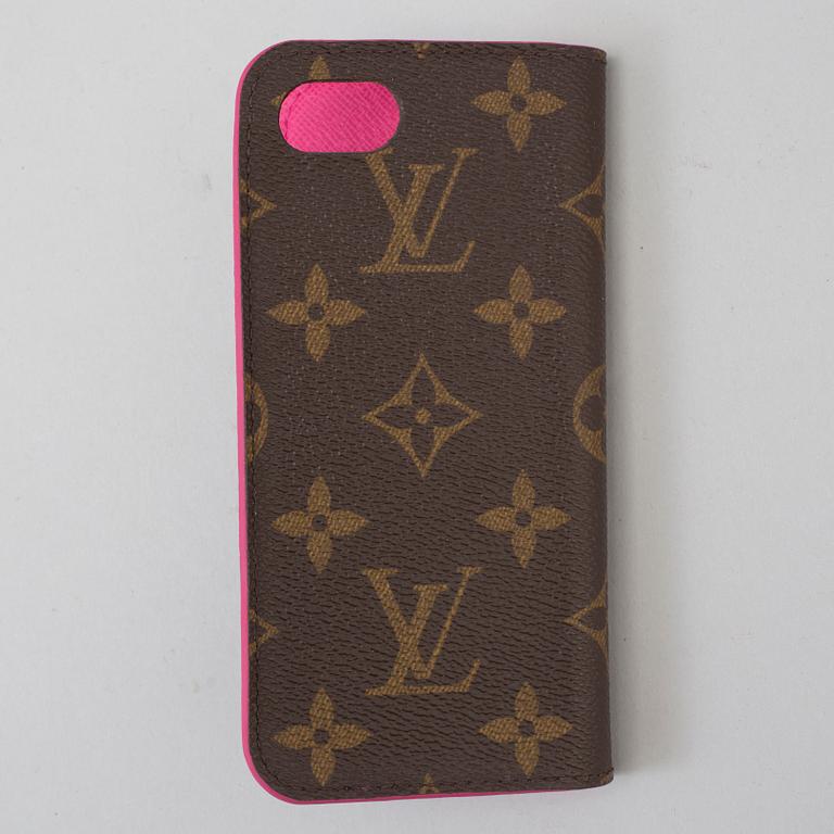 A Louis Vuitton Iphone, 6,7,8 mobile folio.