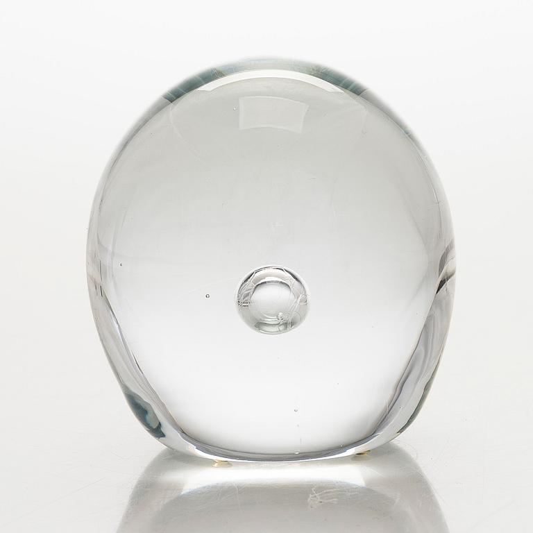 Timo Sarpaneva, an art glass, signed Timo Sarpaneva Iittala.