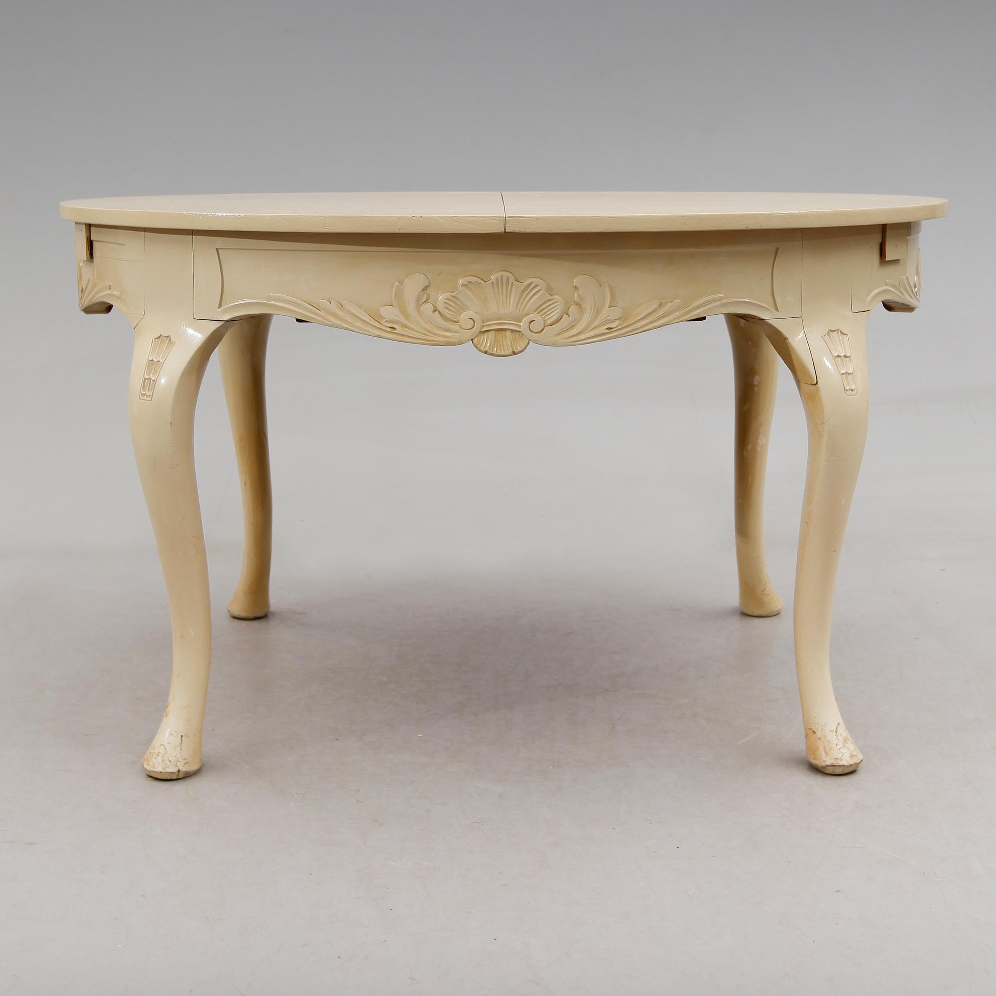 MATBORD, rokokostil, 1900-talets första hälft.