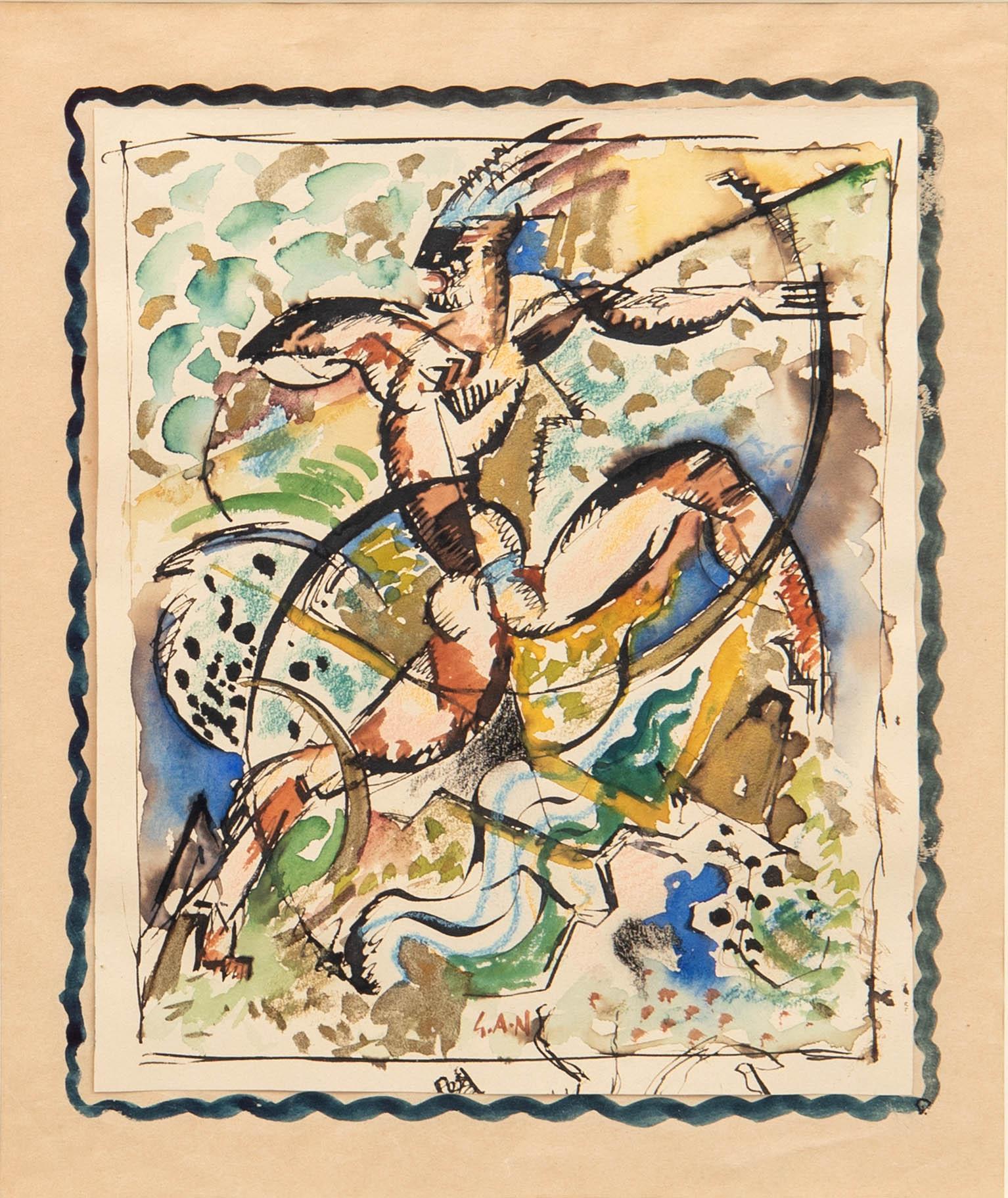 Gösta Adrian-Nilsson, "Bågskytt".