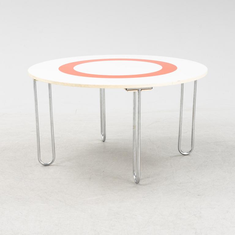 A round 'Formula' table by Ruud Ekstrand & Christer Norman for Dux, 1960s/70s.