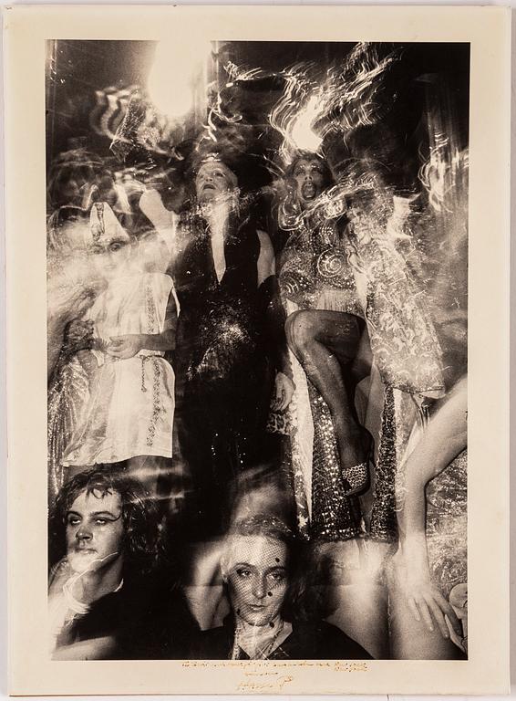 HASSE PERSSON, photograph signed and with dedication.