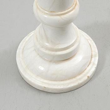 Pedestal with urn, 20th century.