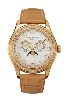 A Patek Philippe 'Annual calender' ladie's wrist watch, 2009.