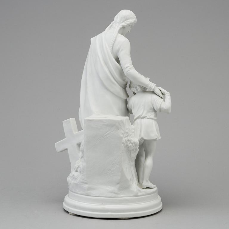 A Northern European biscuit figure, second half of the 19th Century.