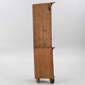 Hörnskåp, 1800-tal.