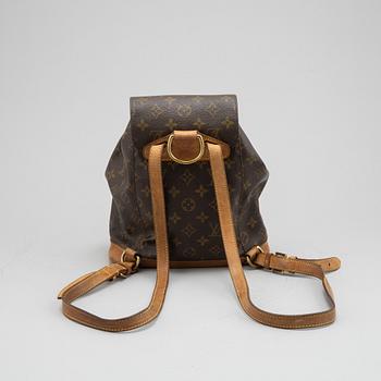 Louis Vuitton, a monogram canvas 'Montsouris' backpack.