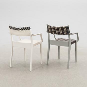 Philippe Starck, stolar, 8 st, "Play", Dedon, 2000-tal.