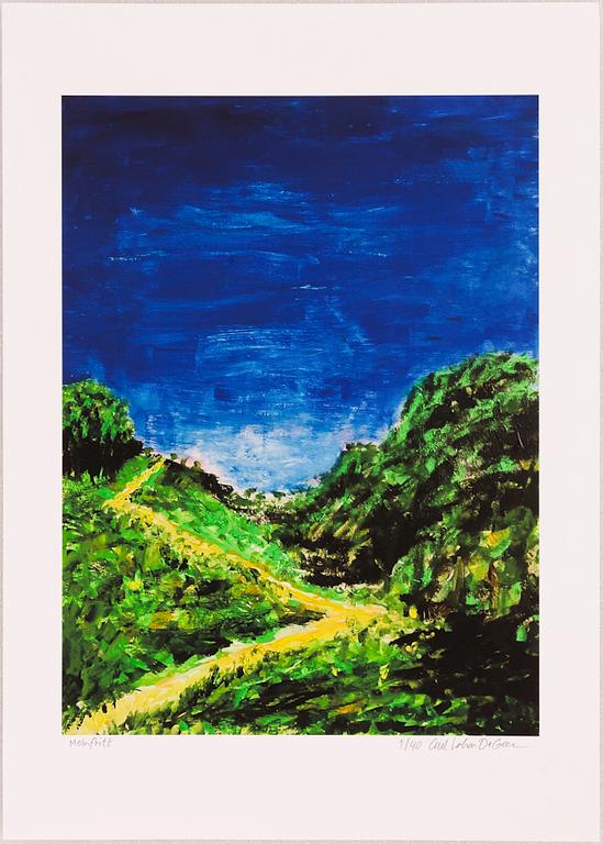 Carl Johan De Geer, "Molnfritt".