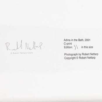 ROBERT NETTARP, C-print stamped signatur and numbered 1/1 on verso.
