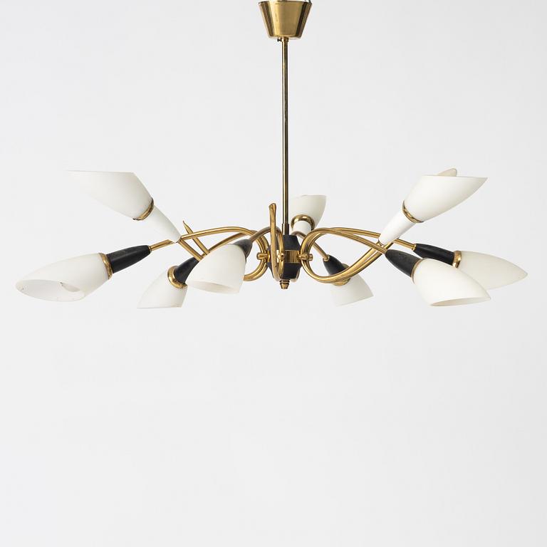 A ceiling lamp, Sweden, 1950's.