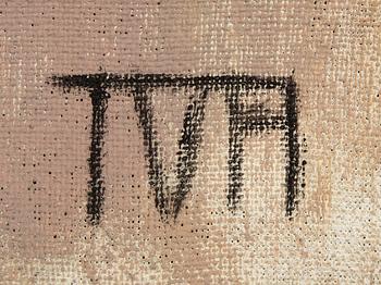 Tora Vega Holmström, a signed oil on canvas.