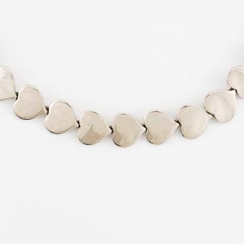 Hans Hansen, collier, silver, Danmark.