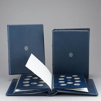 SAMLARMYNT, sterlingsilver, 100 st. Franklin Mint.