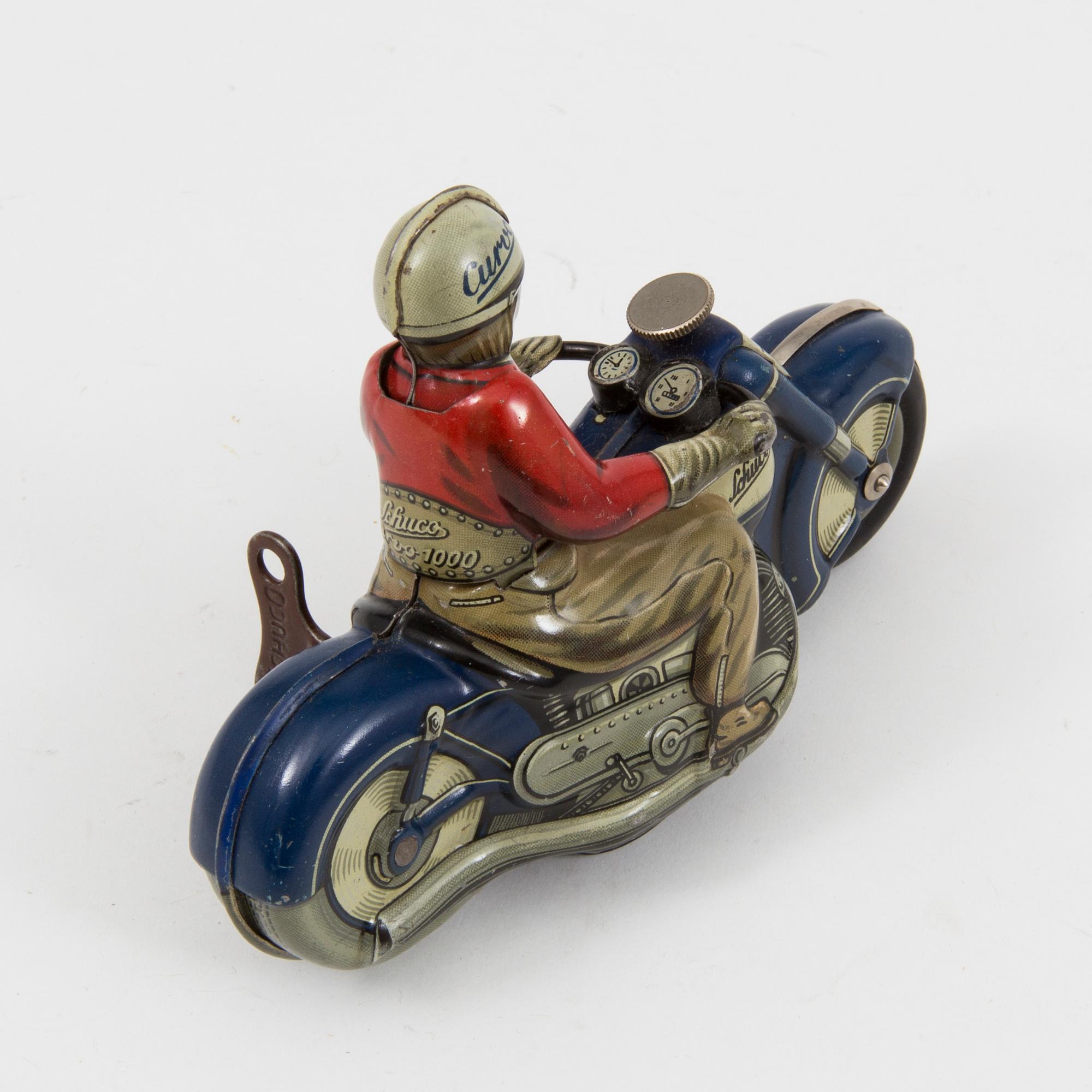 SCHUCO, "Curvo 1000" motorcykel, Tyskland, omkring 1950.