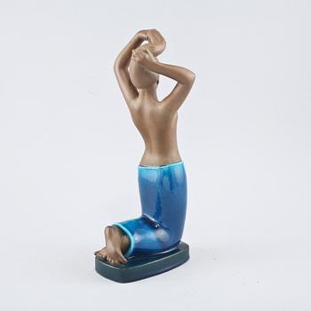FIGURIN, stengods, Johannes Hedegaard, Royal Copenhagen, 1900-talets andra hälft.