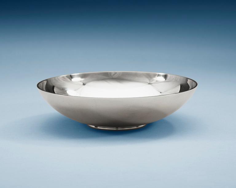 A Sigvard Bernadotte sterling bowl, Georg Jensen,