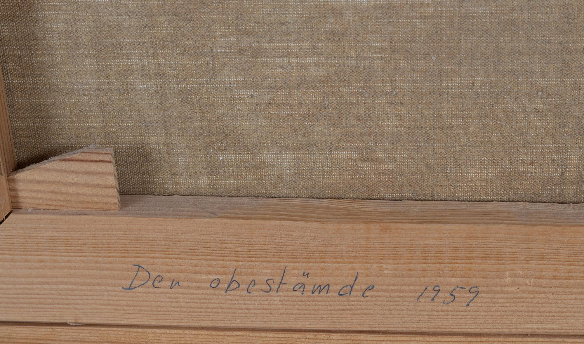 Rune Jansson, "Den obestämde".