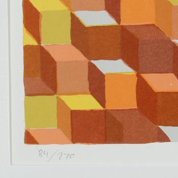 ERNST BILLGREN, litografi, signerad och numrerad 84/270.