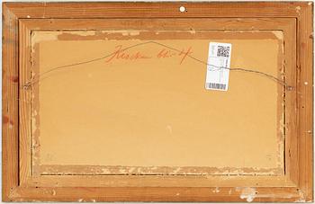 GÖSTA ADRIAN-NILSSON, gouache & watercolour, signed GAN.