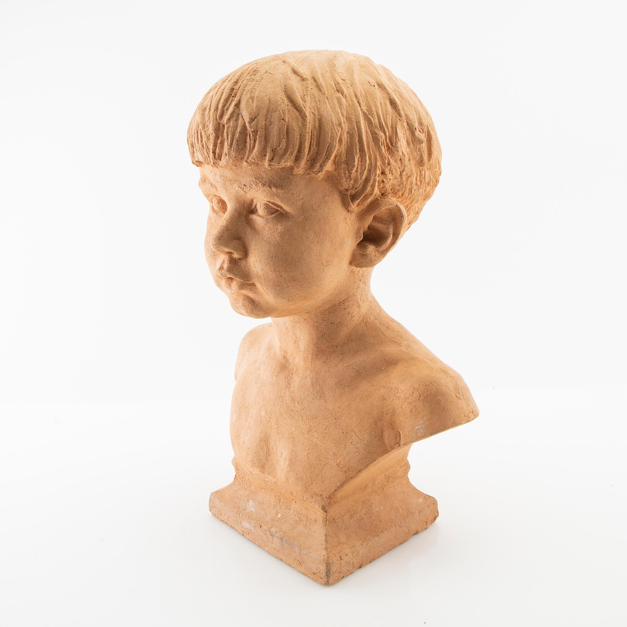 Nils Möllerberg, bust model for "Carl Gustaf", 1929.
