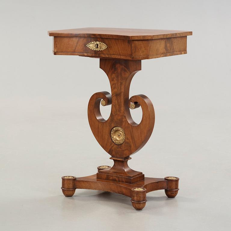 A Swedish early 19th century Empire table.