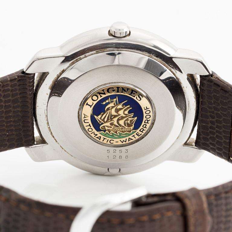 Longines, Christobal C, wristwatch, 39 mm.