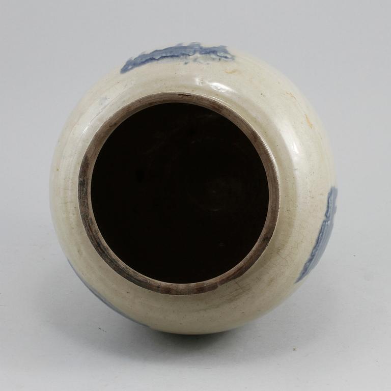 KRUKA, porslin, 1800-tal.